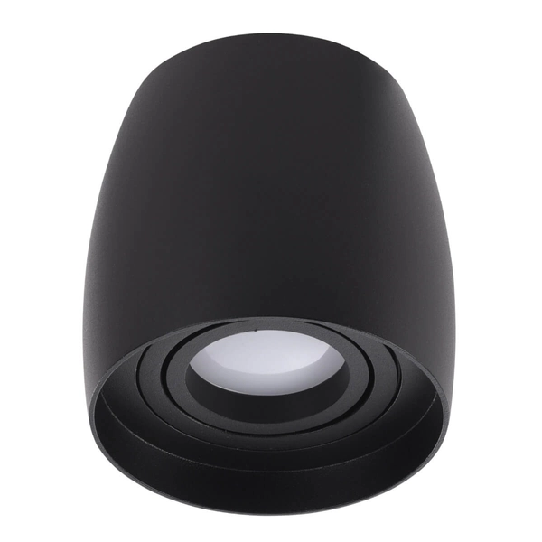 Regulowana lampa sufitowa Rotondo AZ4208 spot do salonu czarna