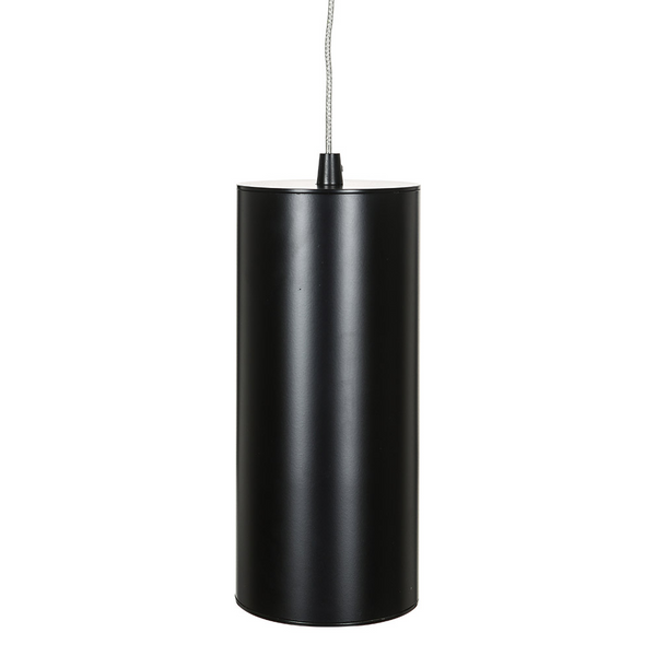 LAMPA wisząca MOLDES HL7719/12W 3000K BL Italux metalowa OPRAWA LED 12W zwis tuba czarna