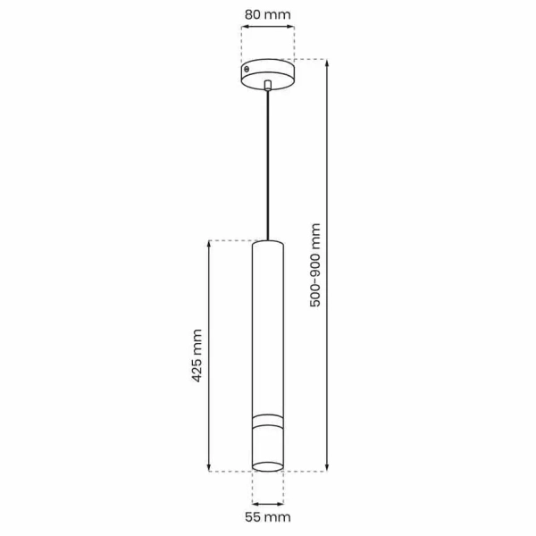 Loftowa sufitowa lampa JOKER INOX MLP9673 do przedpokoju srebrna