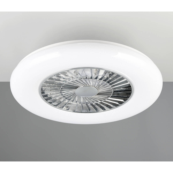 Wentylator sterowany pilotem Visby R62402106 LED 40W 3000-6500K srebrna