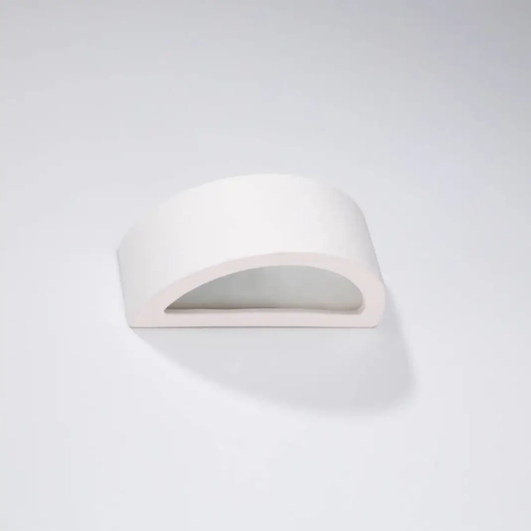 Sypialniany kinkiet na ścianę Atena SL.1459 Sollux ceramiczny biały