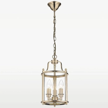 Retro LAMPA wisząca NEW YORK P03875AU Cosmolight industrialny ZWIS latarenka na łańcuchu złoty