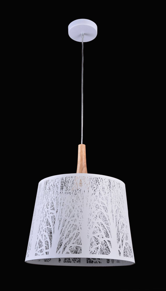 LAMPA wisząca LANTERN MOD029-PL-01-W Maytoni skandynawska OPRAWA szklany ZWIS owalny biały