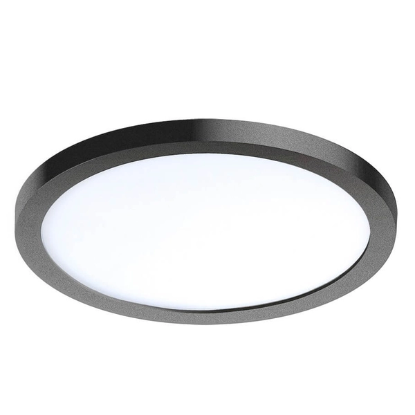 Lampa wpustowa Slim AZ2840 LED 12W 3000K do holu round czarna