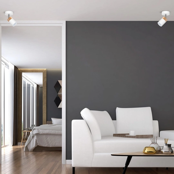 Regulowana LAMPA sufitowa JOKER MLP6299 Milagro metalowa OPRAWA reflektorek downlight biały