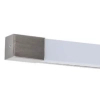 Prostokątny kinkiet Parks W200526001 Zumaline LED 3,7W 3000K IP44 nikiel