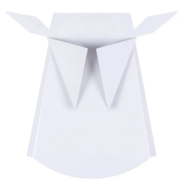 Lampa ścienna ORIGAMI DEER-W metalowa kinkiet LED 6W 3000K jeleń biały