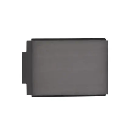 Prostokątna lampa ścienna LORANCA LE45565 LED 10W 3000K srebrna