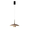 Wisząca lampa kopuła MANUKA złota czarna P0674 1xLED 12W 3000K metalowa