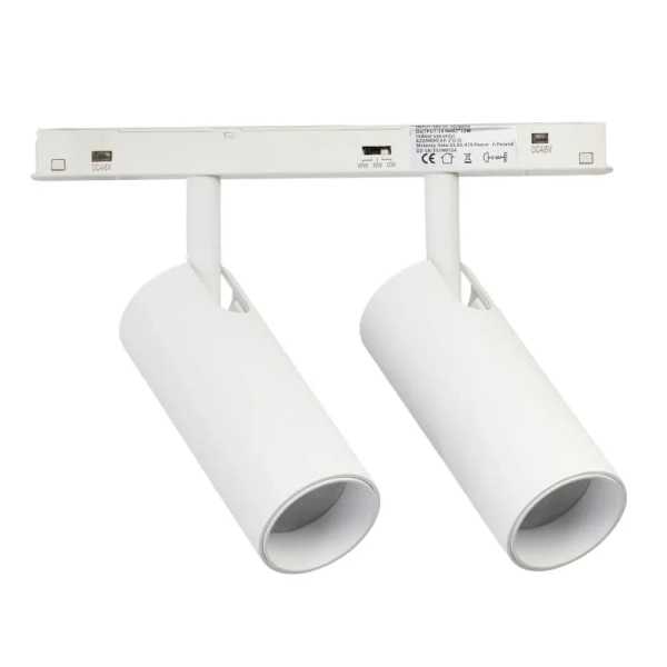 Reflektorowa lampa szynowa 2-faz ALFA biała AZ6515 2xLED 40W 2800-6760K