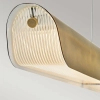 Podłużna lampa wisząca Arco HK-ARCO-LED-LP-117-HB LED 43W 3000K mosiądz