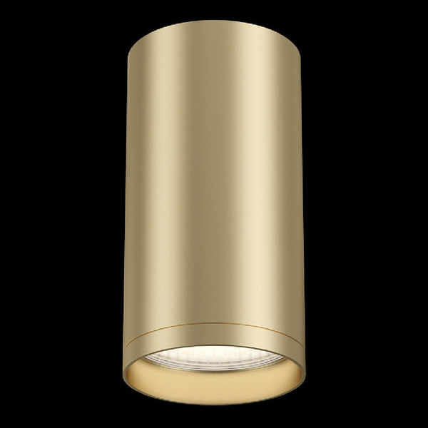 Plafon LAMPA sufitowa FOCUS S C052CL-01MG Maytoni downlight OPRAWA metalowa tuba spot złoty matowy