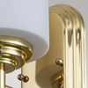 Ścienna lampa Malibu FE-MALIBU1-BATH-PB Feiss IP44 polerowany mosiądz