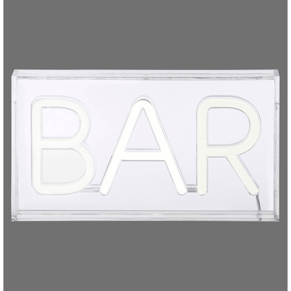 Stojąca lampa NEON-BAR 85026-16 Just Light LED 7,5W napis biały