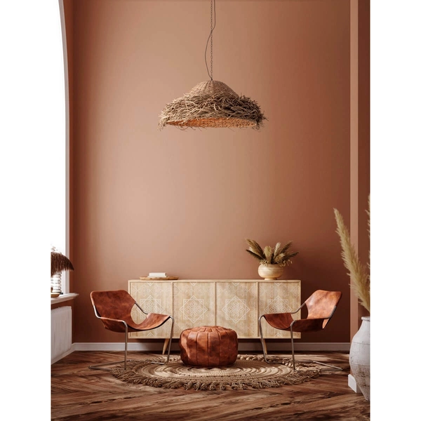 Ekologiczna lampa wisząca ALLENDE LE44490 trawa morska beżowy