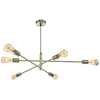 Molekułowa lampa wisząca Alana ALA0675 Dar Lighting sticks mosiądz