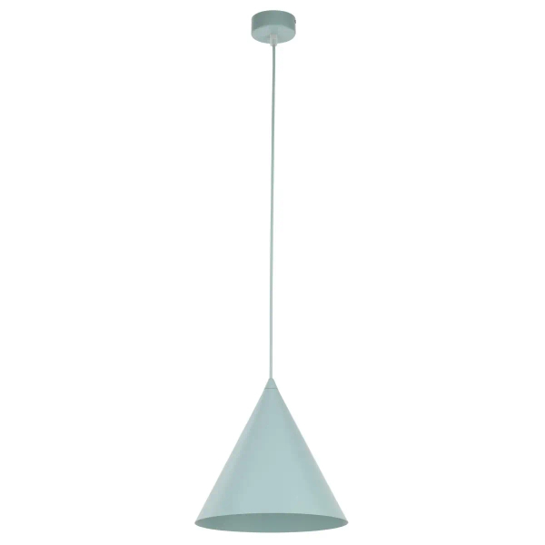 Stożkowa lampa wisząca CONO 6651 do salonu miętowy