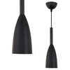 LAMPA wisząca SOLIN LP-181/1P BK Light Prestige metalowa OPRAWA zwis czarny