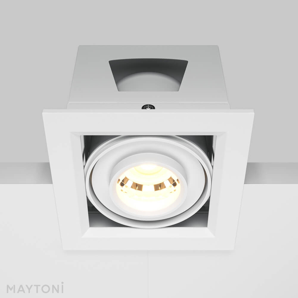 Wpuszczana lampa Metal Modern DL093-01-10W3K-W LED 10W 3000K biała