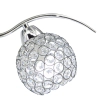 Sufitowa lampa glamour 8707/3 8C crystals do holu chrom