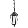 Zewnętrzna lampa wisząca VELENCE 8208 lampion metalowy IP43 czarny