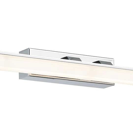 Kinkiet LAMPA ścienna TOPICO MB1248L Italux metalowa OPRAWA listwa LED 16W 3000K galeryjka chrom