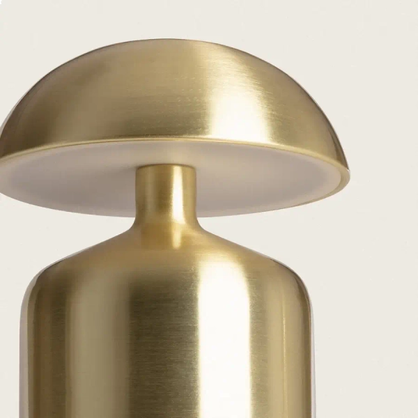 Lampka stołowa Caffe Abigali-TL-USB-CCT-CF LED 3W 6000K grzybek złota