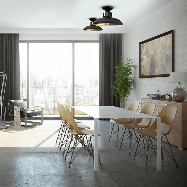 Lampa sufitowa Felix MLP8905 nowoczesna złota czarna