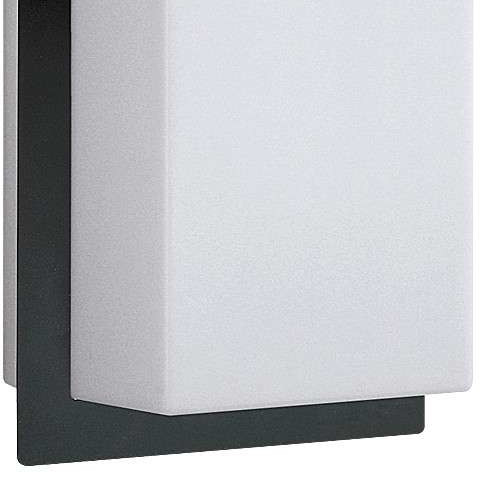 Zewnętrzna LAMPA ścienna SEATTLE 8169 Rabalux elewacyjna OPRAWA prostokątna outdoor IP44 czarna