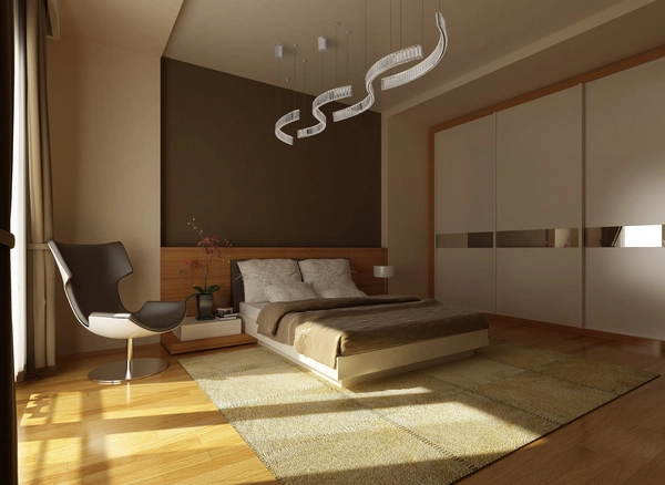 Kryształowa lampa wisząca Saphir P0392 LED 13W 3000K nad wyspę chrom