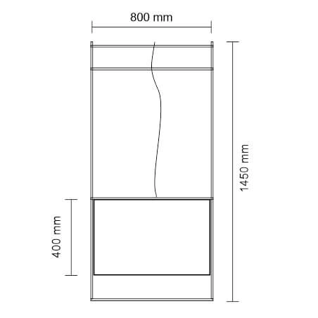 Wisząca lampa metalowa PAA 9542 Dohar do gabinetu mosiądz czarna