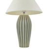 Ceramiczna lampa stołowa Rosario ROS4239-CLE1633 Dar Lighting tkanina szary
