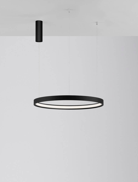 Żyrandol ring ZACAPU LE42794 Luces Exclusivas metalowy LED 42W 3000K czarny