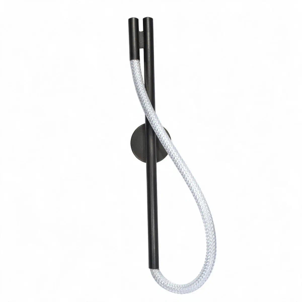 Lampa ścienna SERPENTE 1755 czarna LED 12W 3000-6000K CCT wężyk