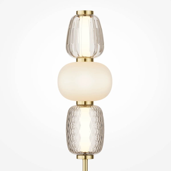 Nocna lampka Pattern MOD267TL-L28G3K LED 28W 3000K złota przezroczysta
