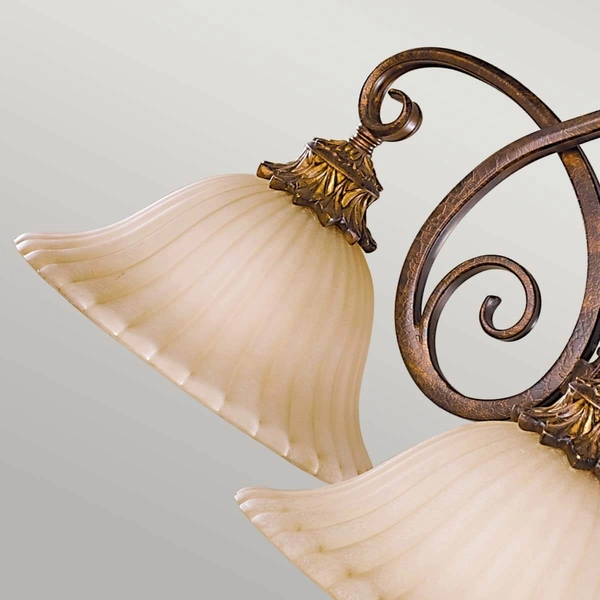 Potrójny żyrandol Sonoma Valley FE-SONOMAVALLEY3 Feiss na łańcuchu brązowy