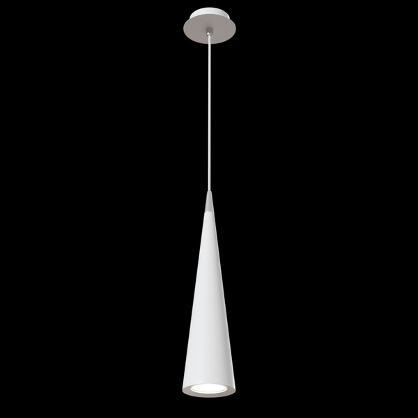 LAMPA wisząca NEVILL P318-PL-01-W Maytoni metalowa OPRAWA zwis stożek biały