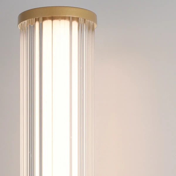 Przyścienna lampa tuba Fayton QN-FAYTON-M-BG LED 21,6W 3000K IP44 złoty