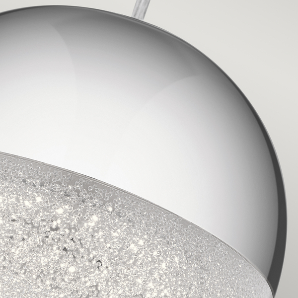 Lampa do salonu wisząca QN-MOONLIT-P-PC polerowany chrom