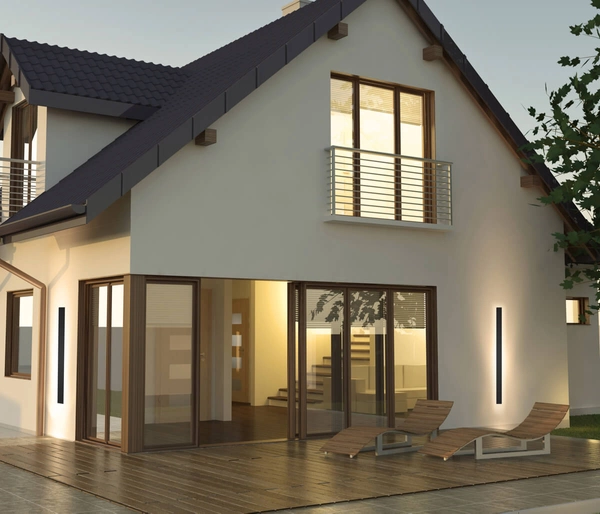 Loftowa listwa ścienna Mutti OWL-2051-12-4K Italux LED 29W 4000K IP54 czarna