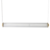 Lampa zawieszana Como 1232 LED 39W 2700-6500K przezroczysty mosiądz