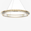 Pierścieniowa wisząca lampa Krone P097PL-L36BS3K1 LED 36W 3000K mosiądz
