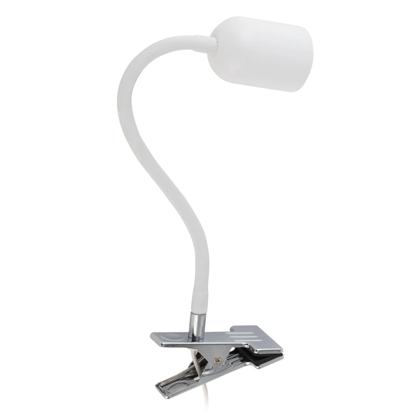 Lampka biurkowa z klipsem Top 4559 TK Lighting na wysięgniku metalowa biała