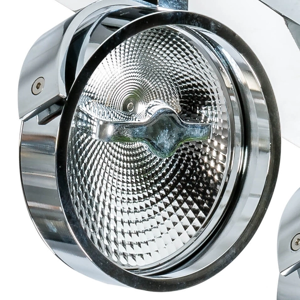 Sufitowa lampa ruchoma Jerry AZ1751 ze ściemniaczem do holu chrom