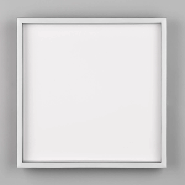 Kwadratowy plafon sufitowy Rotonda R64502932 RL Light LED 20W 3000K czarna