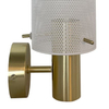 Kinkiet glamour tuba Tirana LP-945/1W WH Light Prestige do salonu biała