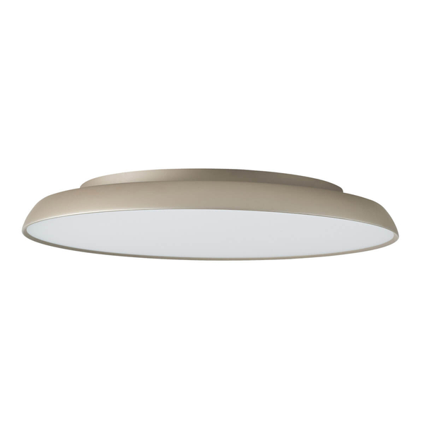 Metalowy plafon CLARA AZ5805 Azzardo LED 80W zmienna barwa szampański