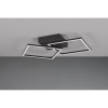 Sufitowa lampa TRAIL R64492132 czarna LED 20W 3000K 44cm kwadratowa