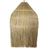 Na łańcuchu wisząca lampa 17129 naturalna słoma regulowana brązowy
