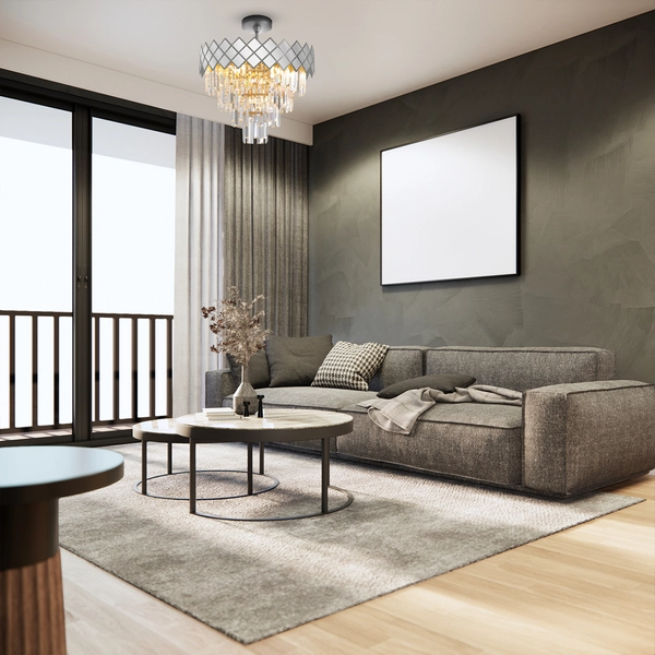 Sufitowa lampa kryształowa Carisma ML8888 Milagro glamour chrom